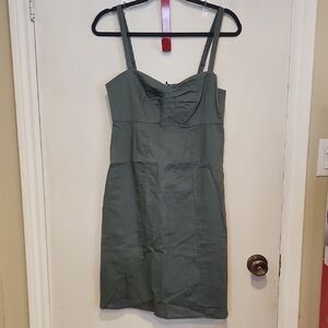 Patagonia Olive Hemp And Cotton Sundress